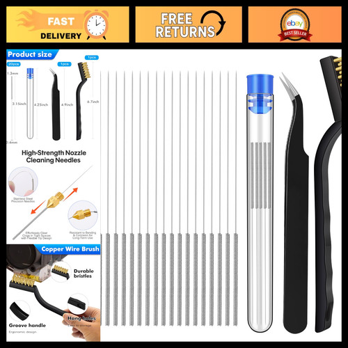 22pcs printer nozzle - 3d,
