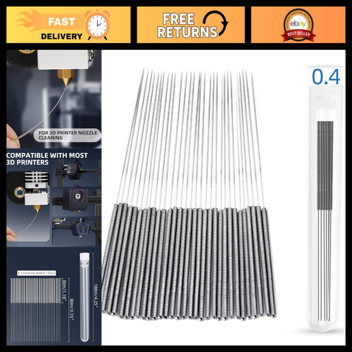 Printer nozzle cleaning kit - 3d,