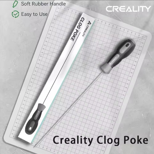 Clog poke printer nozzle - 3d,