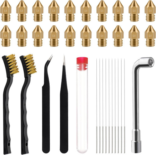20pcs ender nozzles 4mm - 3,