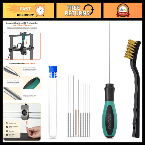 Printer nozzle cleaning kit - printer,