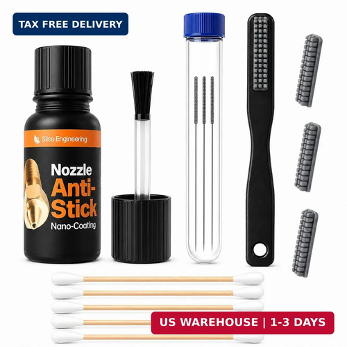 Printer nozzle cleaning - printer, kit