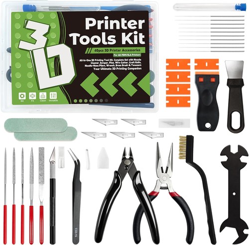 40pcs printer tools kit - 40pcs, 3d